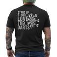 Levántate Si Te Gustan Los Dardos Diana Dart Sport Camiseta Hombre Estampado Espalda