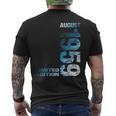 Limited Edition August 1959 Mann Frau 65 Geburtstag T-Shirt mit Rückendruck