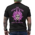 Lo Sguardo Femminile Pietrificano Il Patriarcato Medusa T-shirt da uomo con stampa posteriore