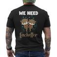 Lontra Abbiamo Bisogno Di Eachotter Divertente Dicendo T-shirt da uomo con stampa posteriore