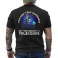 Luna Pianeti Regalo Telescopio Amante Dell'astronomia T-shirt da uomo con stampa posteriore