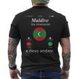 Maldive Sta Chiamando E Devo Andare Maldive T-shirt da uomo con stampa posteriore