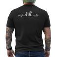 Maniscalco Maniscalco Battito Cardiaco T-shirt da uomo con stampa posteriore