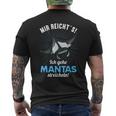 Manta Mir Reichts Ich Gehe Mantas Strokeling T-Shirt mit Rückendruck