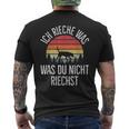 Mantrailing Ich Rieche Was Du Nicht Rüchst Ich Rieche Was Du T-Shirt mit Rückendruck