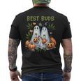Marijuana Best Buds Ghost 420 Weed Cannabis Halloween Men's T-shirt Back Print