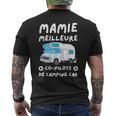 Meilleure Mamie Co-Pilote De Camping Car Retraite Caravane T-shirt imprimé au dos