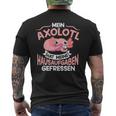 Mein Axolotl Hat Meine Homework Gefressen Axolotl Children's T-Shirt mit Rückendruck