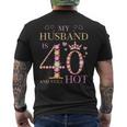 Mein Mann Ist 40 Und Immer Noch Heiß Mein Mann 40Th Birthday Cute T-Shirt mit Rückendruck