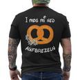 With I Mog Mi Ned Aufbrezeln Pretzel Party Costume T-Shirt mit Rückendruck