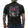 Mothman Bubble Tea Kawaii Boba Tea Men's T-shirt Back Print