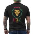 Musica Reggae Yeah Mon Lion T-shirt da uomo con stampa posteriore