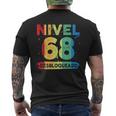 Nivel 68 Desbloqueado 68 Aniversario De Boda 68 Años Camiseta Hombre Estampado Espalda