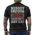 Nome Di Famiglia Norris Corrispondente Family Reunion Norris T-shirt da uomo con stampa posteriore