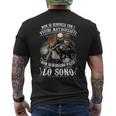 Non Si Scherza Con Iecchi Motociclisti Non Sembrano Pazzi T-shirt da uomo con stampa posteriore