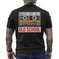 Old School Hip Hop Cassette Rap Music Lovers T-Shirt mit Rückendruck