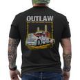 Outlaw Peterbilt Truck S T-Shirt mit Rückendruck