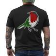 Palestinian Bird Palestinian Flag Palestine T-Shirt mit Rückendruck