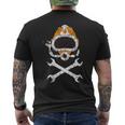 Palombaro Sommozzatore Sub Jolly Roger Logo Dive Diver T-shirt da uomo con stampa posteriore