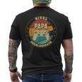 Papá En Prácticas Divertido Futuro Papá Anuncio Embarazadas Camiseta Hombre Estampado Espalda