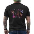 Parrucchiere Strumenti Per Parrucchiere Truccatore E T-shirt da uomo con stampa posteriore