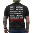 Party Like Frank T-shirt da uomo con stampa posteriore