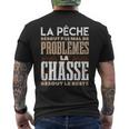 Pêche Chasse Homme Sanglier Cadeau Chasse Hommes T-shirt imprimé au dos