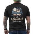 Penguin Official Sleep Ich Watschel Jetzt Ins Bett T-Shirt mit Rückendruck