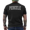 Perkele Finland Perkele Suomi T-Shirt mit Rückendruck