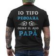 Pescara Calcio Bambino Divertente Idea Regalo Tifoso T-shirt da uomo con stampa posteriore