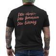 Pro Choice Pro Féminisme Pro Library Amateurs De Livres Féministe T-shirt imprimé au dos