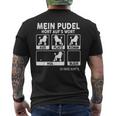 Pudel Mein Hund Hört Auf S Wort Dog Joke Dog T-Shirt mit Rückendruck