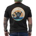 Puraida Costa Rica Shaka Sign Surf Surfing Surfer Regalo T-shirt da uomo con stampa posteriore