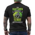 Quad Driver Atv Quad Biker Saying Offroad T-Shirt mit Rückendruck