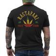 Rastafari Lion Of Judah Ganja Cannabis Gras Rasta Reggae T-Shirt mit Rückendruck