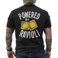 Ravioli Cucina Italiana Pasta Alimentata Da Ravioli T-shirt da uomo con stampa posteriore