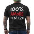 Regalo Nipote Amore Degli Zii T-shirt da uomo con stampa posteriore