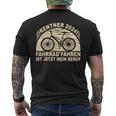 Rente 2024 Bicycle T-Shirt mit Rückendruck