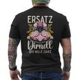 Replacement Dirndl Der Will Zählt T-Shirt mit Rückendruck