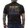 Retro 90S 80Sibe Retro Das Ist Mein 90S Costume T-Shirt mit Rückendruck