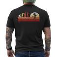 Retró Alieni Spazio Profondo -Intage Ufo Extraterrestri T-shirt da uomo con stampa posteriore