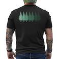 Retro Escursionismo Forestale Hunter Lumberjack Hikers T-shirt da uomo con stampa posteriore