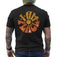 Retro I'm Peace I Come In Peace Divertente Coppia Abbinamento T-shirt da uomo con stampa posteriore