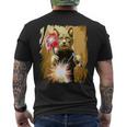 Saldatore Divertente Saldatore Gatto Saldatore T-shirt da uomo con stampa posteriore