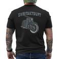 Schwalbe Kr51 Simson Moped Moped Driver Ddr S T-Shirt mit Rückendruck