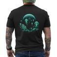 Scuba Diver And Jellyfish For Ocean Dive Trip Scuba Diving Men's T-shirt Back Print