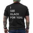 I See For You Denglish Engleutsch Saying T-Shirt mit Rückendruck