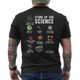 Setz Dich Für Wissenschaft Ein Wissenschaft Klimawandel T-Shirt mit Rückendruck