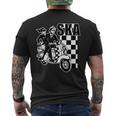 Ska Musik Ist Leben Ska Reggae Punk T-Shirt mit Rückendruck