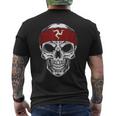 Skull Isle Of Man T-Shirt mit Rückendruck